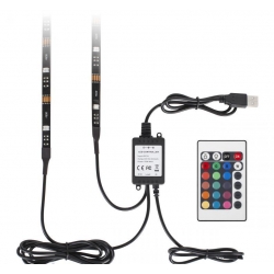 Taśma LED RGB do podświetlenia telewizora na USB