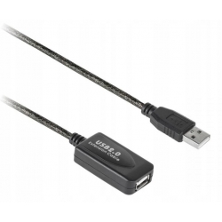 Kabel przedłużacz USB aktywny 10m