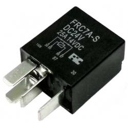 Przekaźnik samochodowy mini zwierny 24V 25A Przekaźnik samochodowy mini zwierny 24V 25A