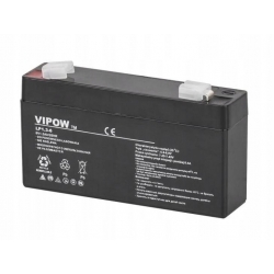 Akumulator żelowy VIPOW 6V 1.3Ah (BAT0203)
