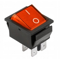 Przełącznik IRS-201-1 czerwony 230V