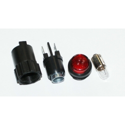 Kontrolka 12V 2W - niebieska + żarówka