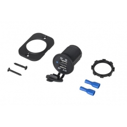 Ładowarka samochodowa gniazdo USB 12/24V 1A+2.1A Ładowarka samochodowa gniazdo USB 12/24V 1A+2.1A