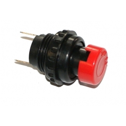 Przełącznik włącznik przycisk 24V - 5A czerwony Przełącznik włącznik przycisk 24V - 5A czerwony