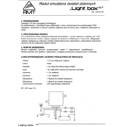 Automatyczny włącznik świateł długich 30% mocy AMT