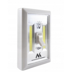 Lampa lampka ścienna LED COB z włącznikiem MCE174 Lampa lampka ścienna LED COB z włącznikiem MCE174
