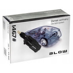 Centralny zamek - siłowniki SLIM 7kg + piloty BLOW