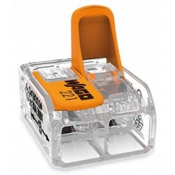 Złączka elektryczna WAGO linka, drut 2x0,5-6mm2 Złączka elektryczna WAGO linka, drut 2x0,5-6mm2