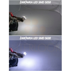 Żarówka samochodowa LED BAU15S 18 SMD 5630 Py21W Żarówka samochodowa LED BAU15S 18 SMD 5630 Py21W