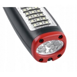 Lampa warsztatowa 24SMD +7LED z ładowarką 12V 230V Lampa warsztatowa 24SMD +7LED z ładowarką 12V 230V