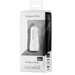 Ładowarka samochodowa Kruger Matz dual USB 2.4A Ładowarka samochodowa Kruger Matz dual USB 2.4A