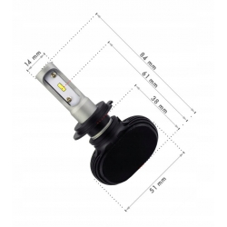 Żarówki LED LED H7 CSP 50W 8000 lm - 2szt Żarówki LED LED H7 CSP 50W 8000 lm - 2szt
