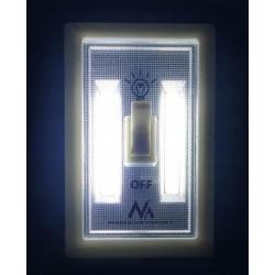 Lampa lampka ścienna LED COB z włącznikiem MCE174