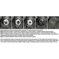 Żarówki LED LED H7 CSP 50W 8000 lm - 2szt Żarówki LED LED H7 CSP 50W 8000 lm - 2szt