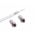 Kabel antenowy koncentryczny RG-6U + złączki F 5m