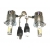 Żarówki LED H4 Zestaw 72W 7600lm COB - 2szt Żarówki LED H4 Zestaw 72W 7600lm COB - 2szt