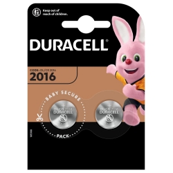 Bateria litowa mini Duracell CR2016 - kpl/2szt