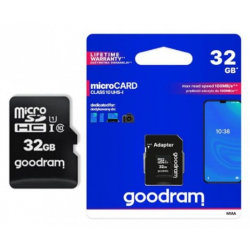 Karta pamięci microSD 32GB UHS-I Goodram z adapter