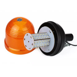 Lampa ostrzegawcza LED Kogut stroboskop i rotacja