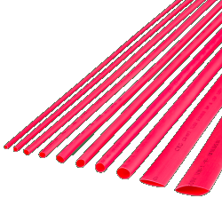 Rurki termokurczliwe 1,5 mm-1m czerwone Rurki termokurczliwe 1,5 mm-1m czerwone